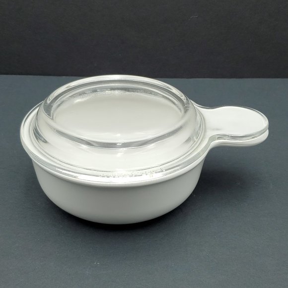 Corningware Grab It Bowl Glass Lid Corning Grab-It Soup Cereal Snack Bowl - Picture 2 of 5